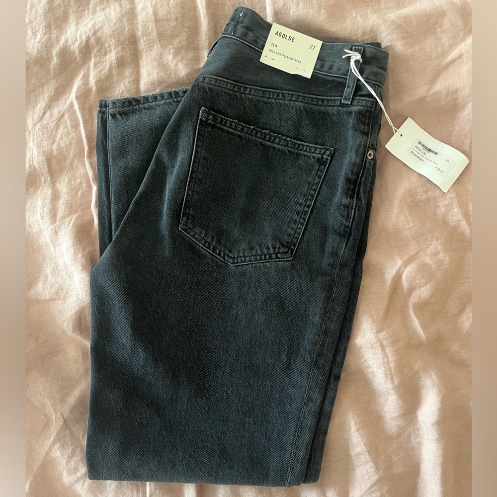 NWT Agolde Fen High Rise Jeans